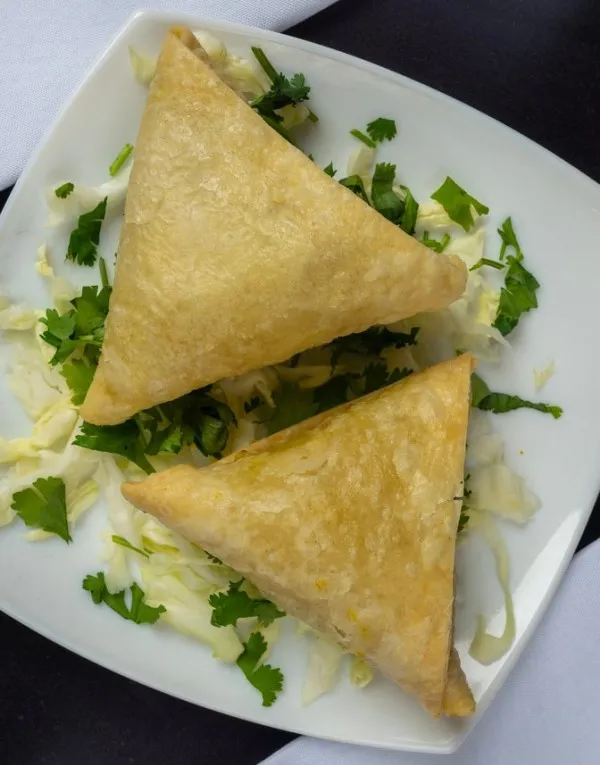 Vegetable Samosa in Ontario CA, Vegetable Samosa near me, Indian snacks, samosa, vegetarian Indian appetizers