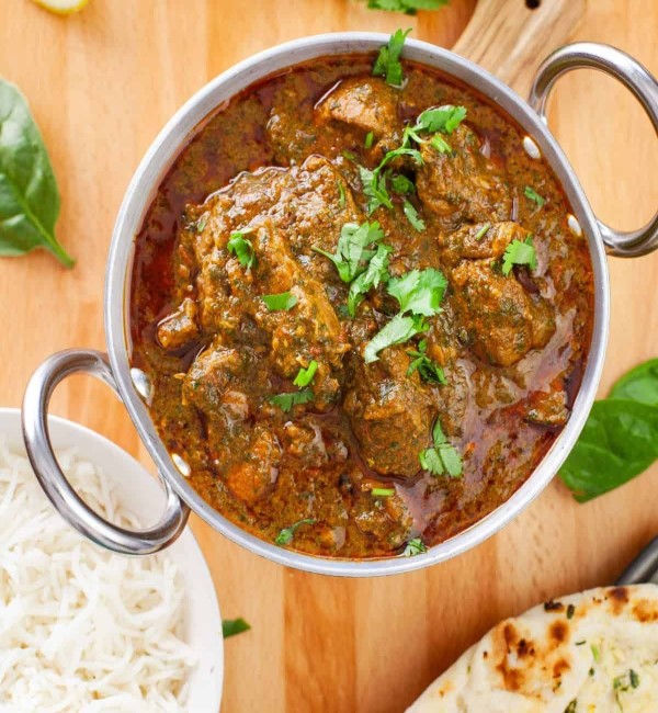 Lamb Saag In Ontario, ca, Lamb Saag near me, Indian lamb curry, spinach curry, lamb spinach dish